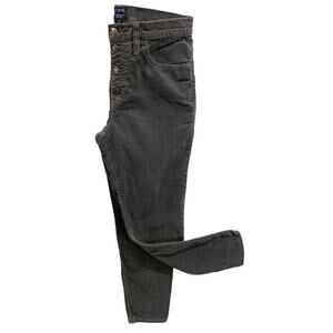 J. Crew Factory Charcoal Skinny Corduroy Pants